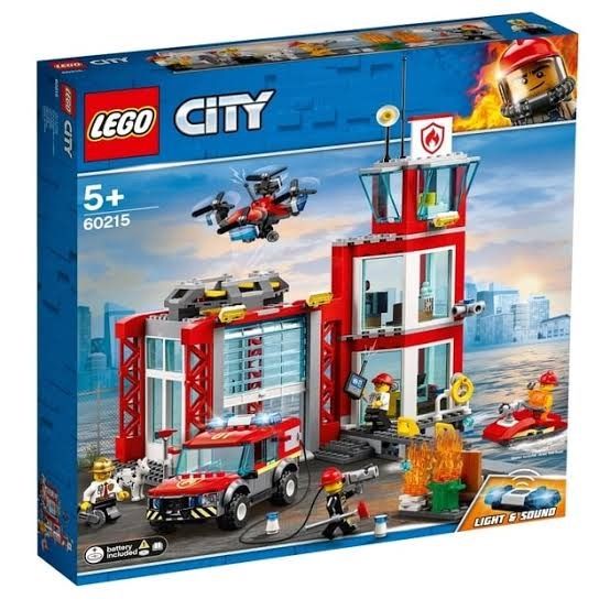 LEGO レゴ シティ 60215 消防署 新品 未使用