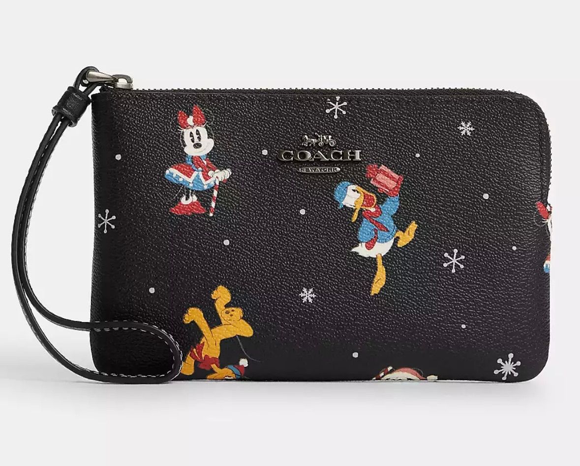 限定品 新作 DISNEY X COACH ミッキー リストレット ストラップ 公式