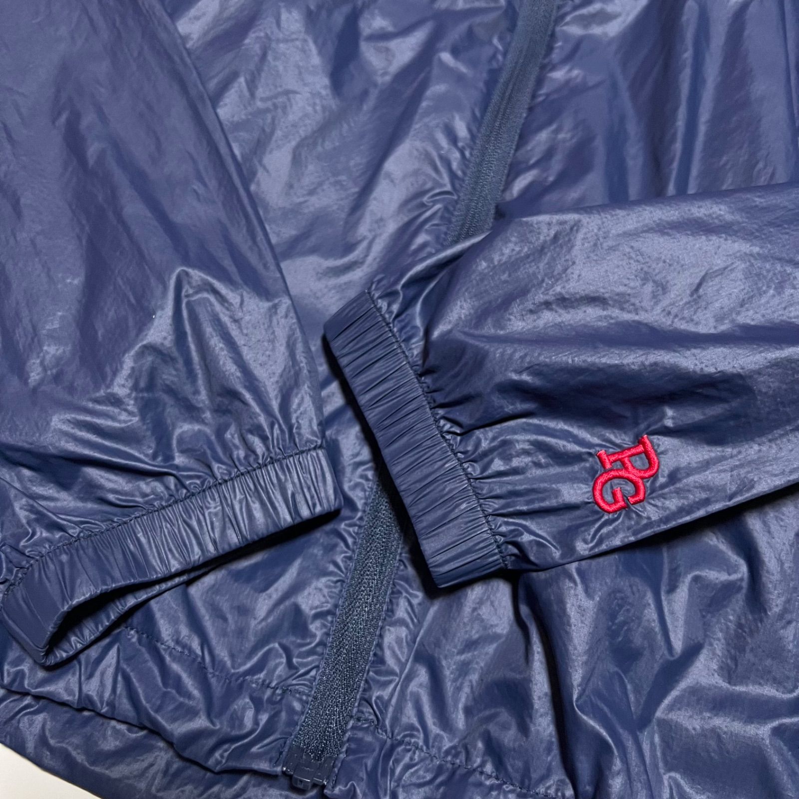 美品 パーリーゲイツ ツインスニード 4 ホワイト ネイビー 蓄熱 ゴルフ