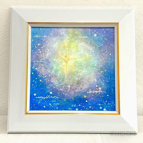 抽象画パステルアート
