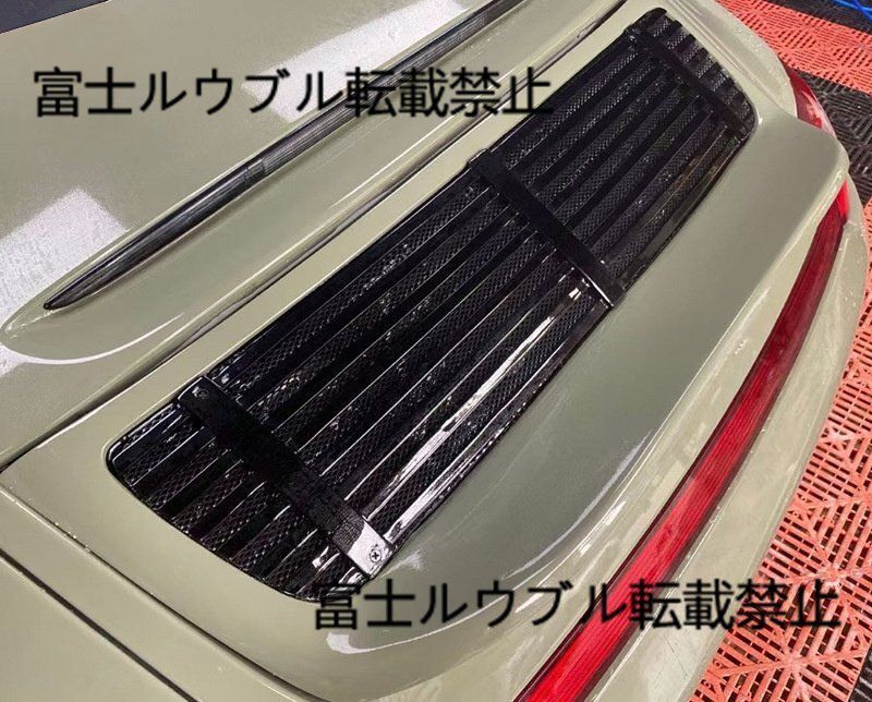 カーボン製ダックテールリアフード スポイラーカスタムパーツ