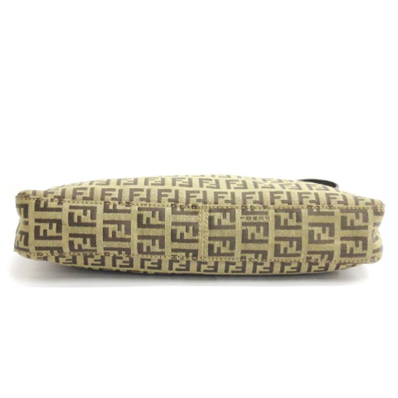 FENDI フェンディワンショルダー バッグ ズッカ 8BR042 ブラウン FENDI フェンディワンショルダー バッグ ズッカ 8BR042 ブラウン