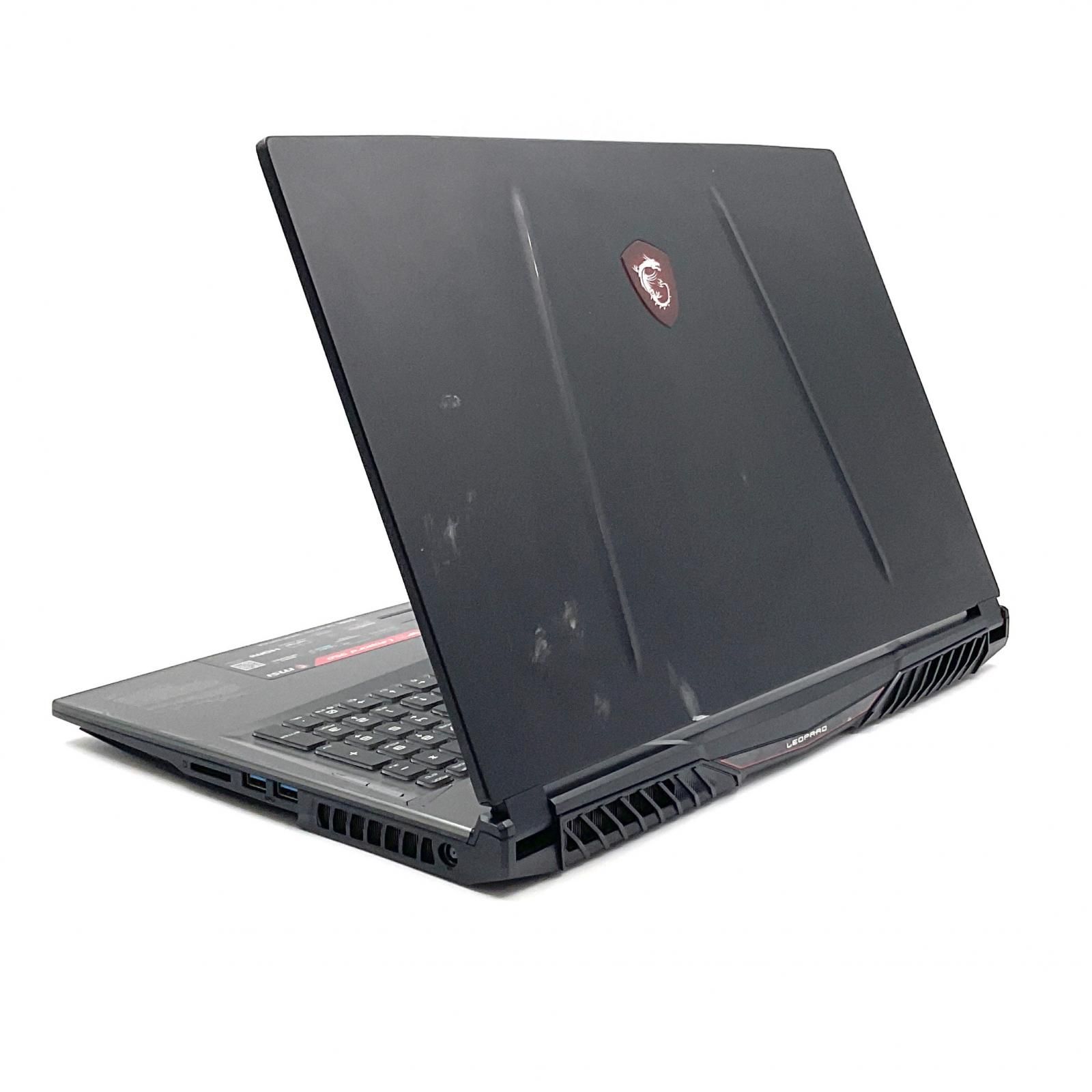 全額返金保証】【最速発送】MSI GP75 Leopard 9SD i7-9750H 16GB M.2 