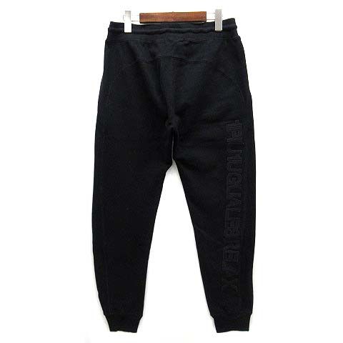 やす／中古 1piu1uguale3 RELAX パンツ XL 黒 やす／中古 1piu1uguale3 RELAX パンツ XL 黒 1piu1uguale3 relax(ウノ