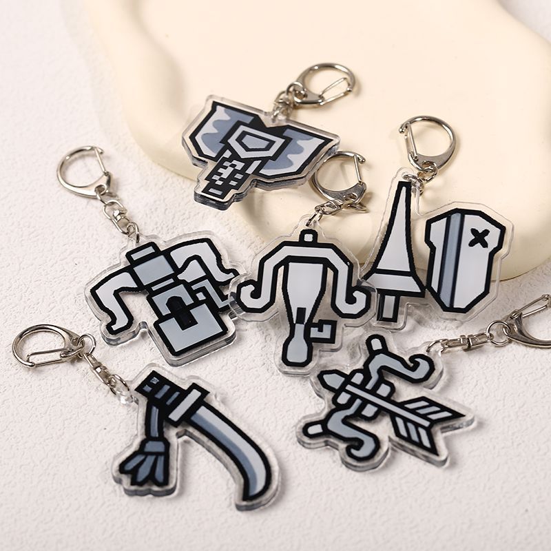 モンスターハンター】創作グッズ アクリルキーホルダー（14個セット