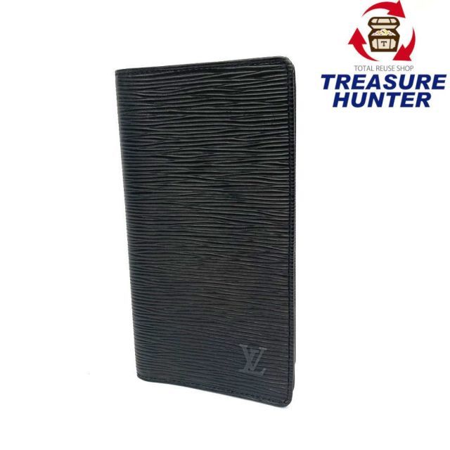 ルイヴィトン ポルトカルトクレディ エピ 長財布 ノワール 黒