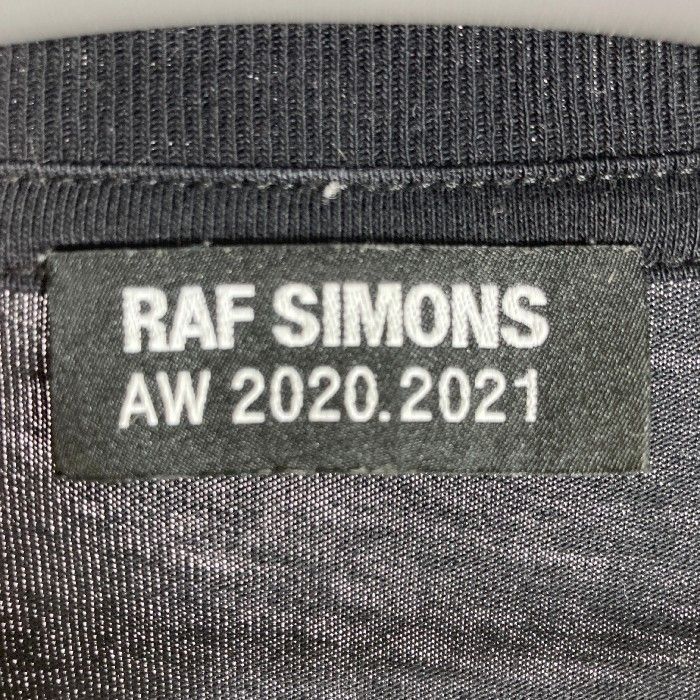 ☆RAF SIMONS ラフシモンズ 2020AW TOUR T-SHIRT ブラック sizeM