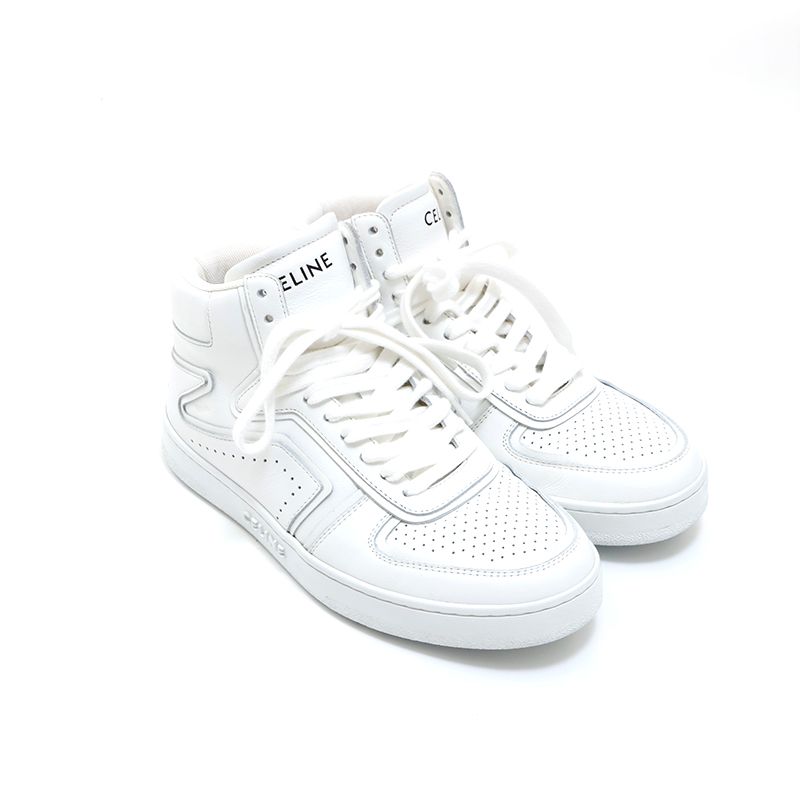 CÉLINE ホワイトエスパドリーユ 美品 CELINE セリーヌ エスパドリーユ TRIOMPHE ESPADRILLE