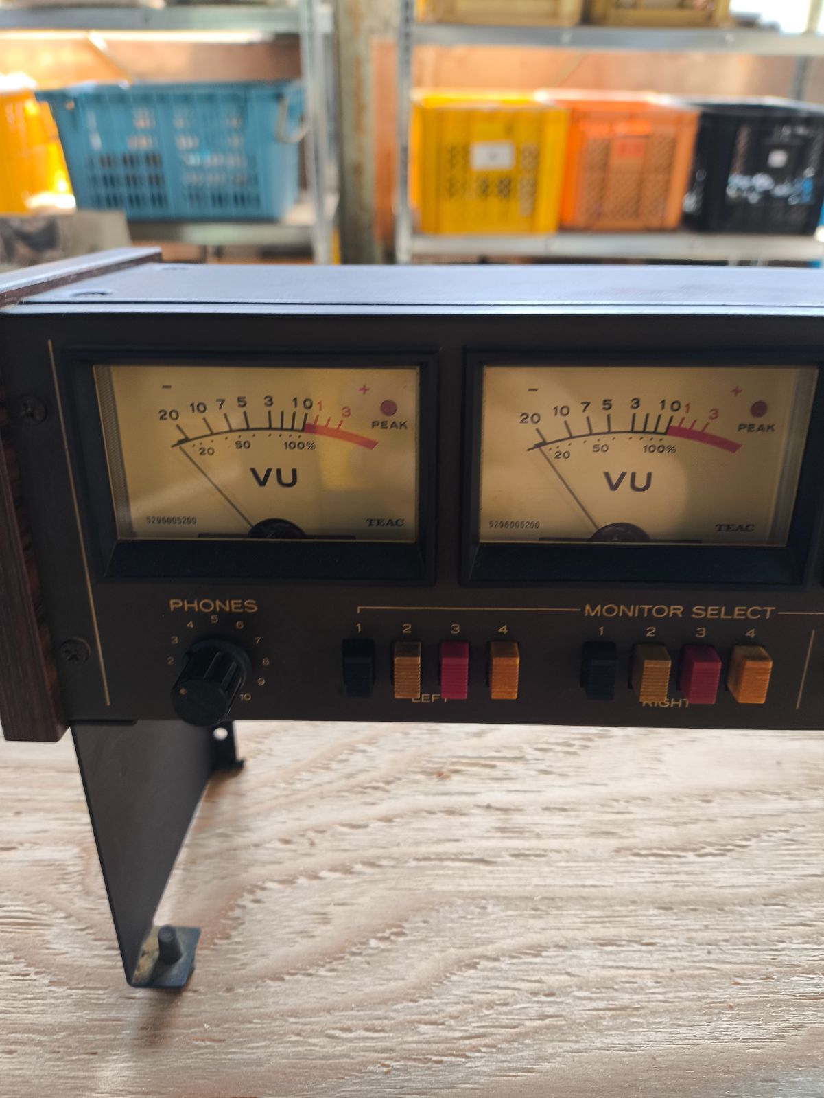 TEAC MB-20 4連ＶＵメーター TEAC MB-20 4連VUメーター - メルカリ