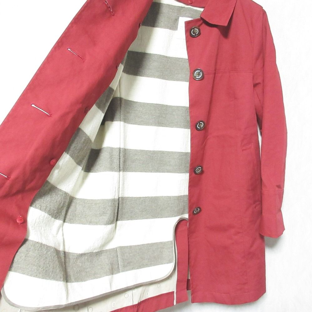 極美品　マッキントッシュフィロソフィー　ステンカラーコート　ライナー付　春物 良品 MACKINTOSH PHILOSOPHY マッキントッシュフィロソフィー