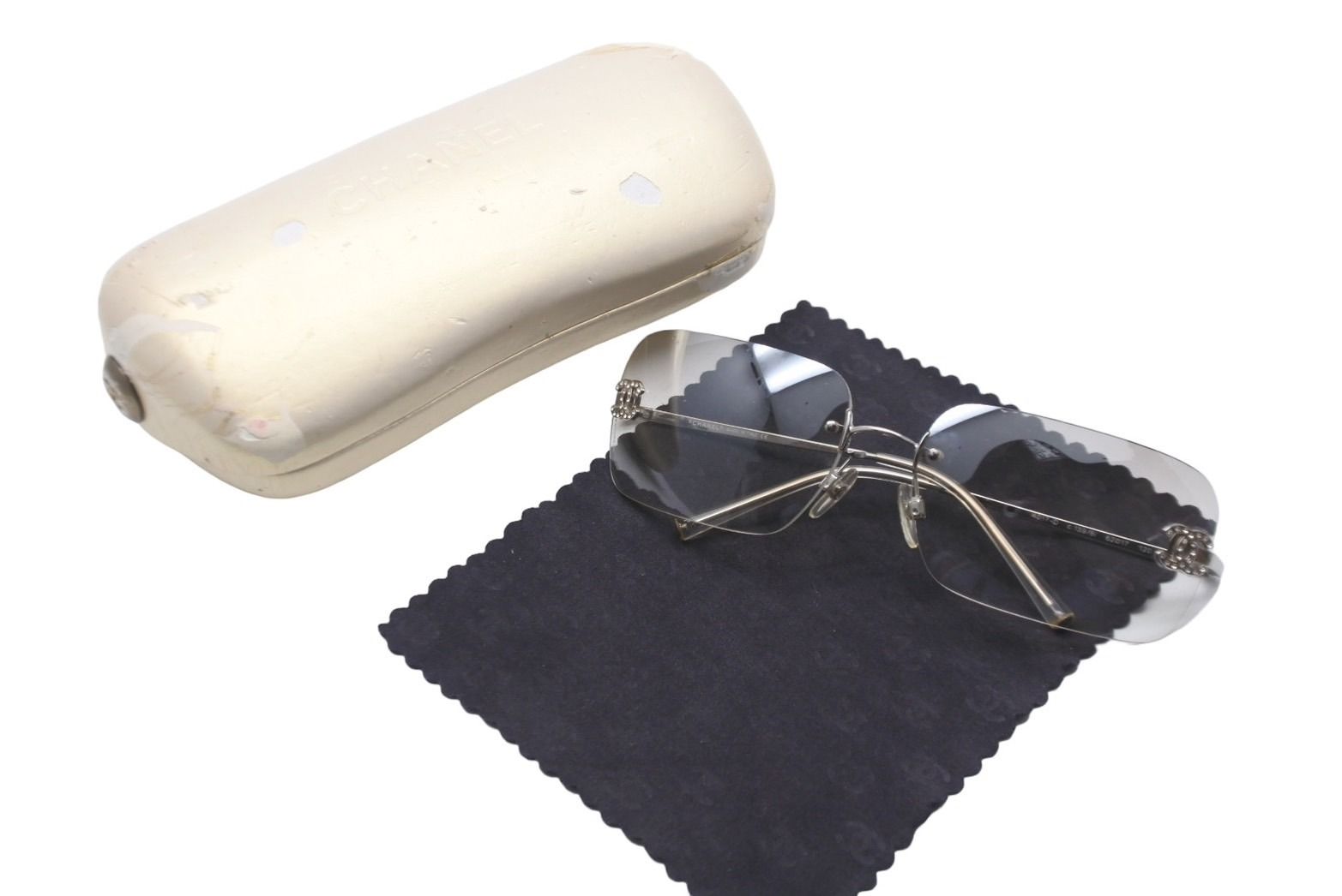 大人気✨CHANEL サングラス ココマーク ラインストーン 4017 シルバー バイセル公式】シャネル ココマーク サングラス アイウェア