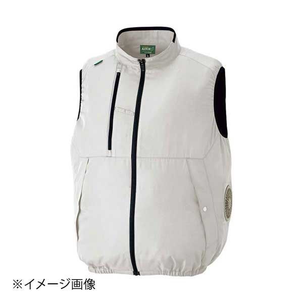 【新品】空調服ベスト(男女兼用)シルバーグレー 6L 50296 003