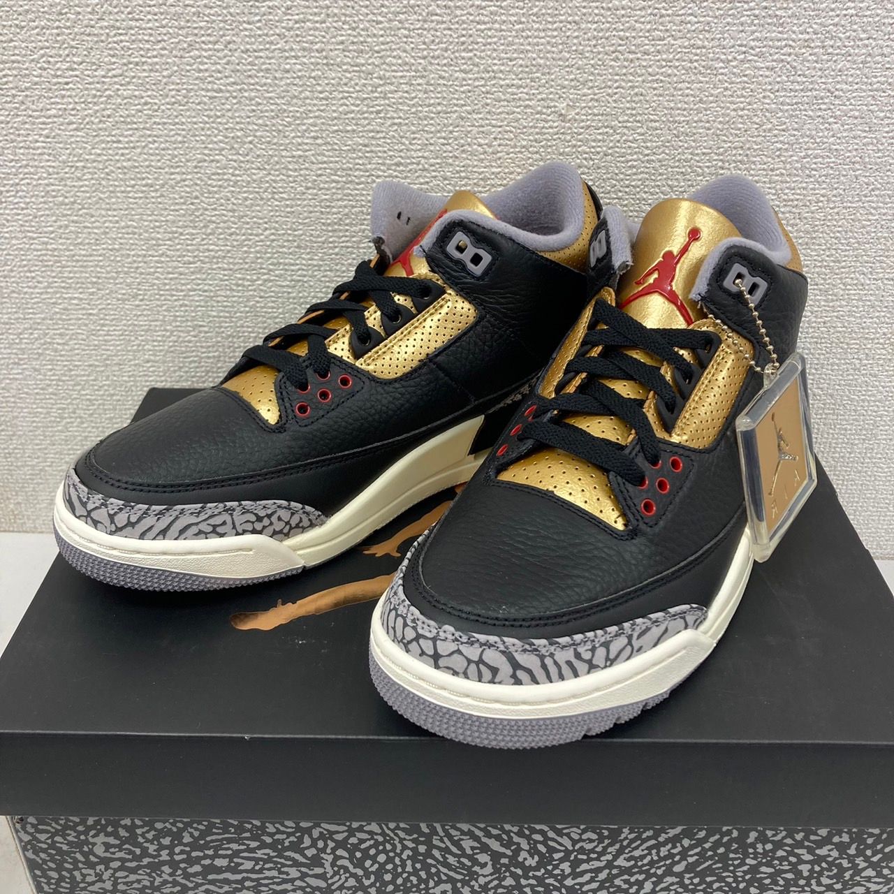 未使用】 NIKE WMNS AIR JORDAN 3 RETRO 26cm CK9246-067 - TRIANGLE