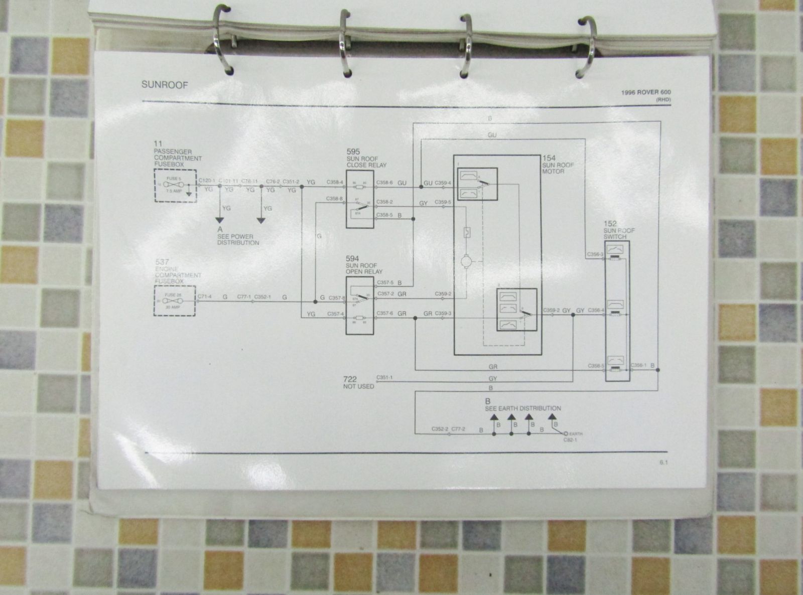 Mazda RX-7 FC3S 1989年 整備要領書 配線図　2本セット Mazda RX-7 FC3S 1989年 整備要領書 配線図 2本セット（マツダ