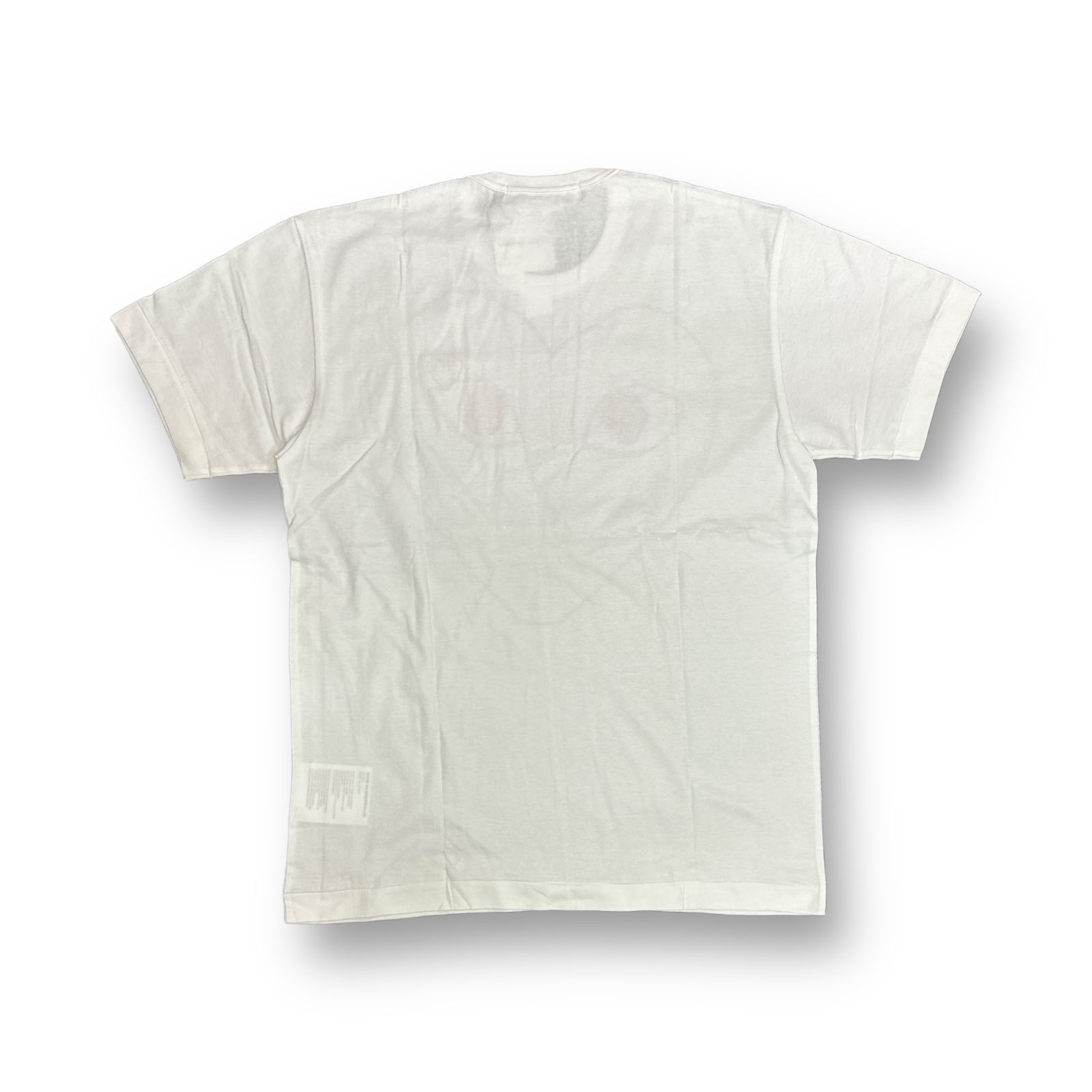 定価8690円 新品 PLAY COMME des GARCONS 24SS ハートプリント レッドハートワッペン Tシャツ プレイ コムデギャルソン AZ-T100-051 ホワイト XL 58960A3