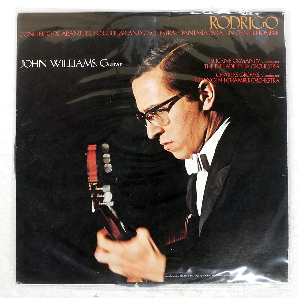国内盤 OST (JOHN WILLIAMS)/JOAQUIN RODRIGO CONCIERTO DE