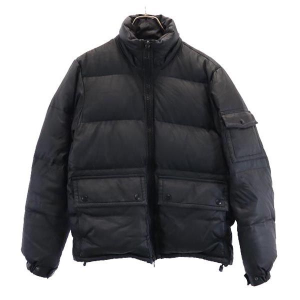 コムデギャルソン　ジャケット　メンズ　M ビンテージ コムデギャルソンオム 日本製 ダウンジャケット SS ブラック系