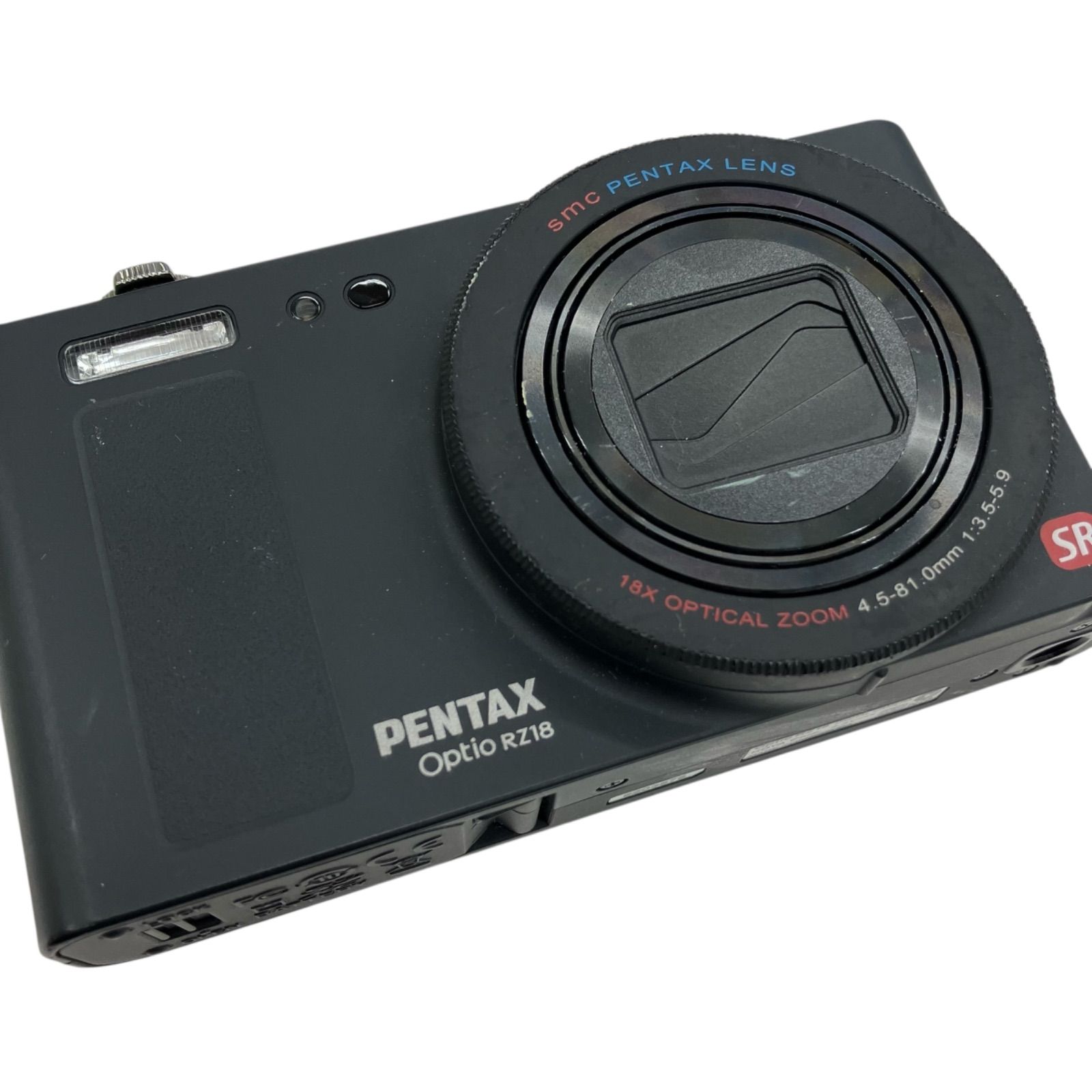PENTAX デジタルカメラ Optio RZ18(ブラック)1600万画素 25mm 光学18倍 小型軽量 OPTIORZ18BK | PENTAX デジタルカメラ Optio RZ18(ブラック)1600万画素 25mm