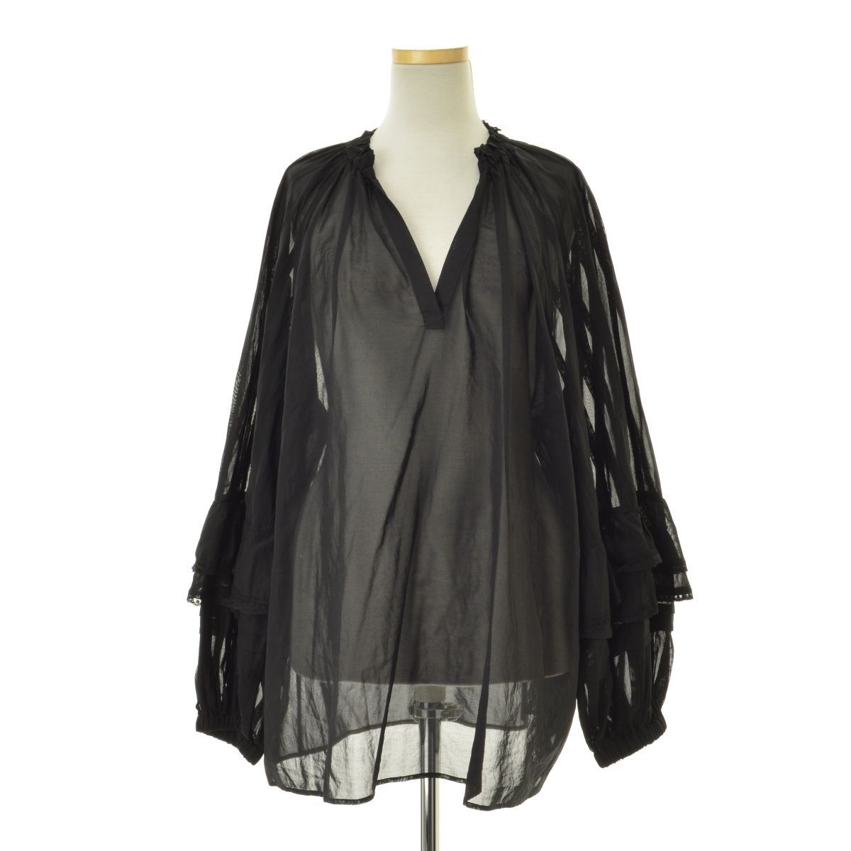 DEUXIEMECLASSE】22SS 22051500703010 Feminine ブラウス長袖