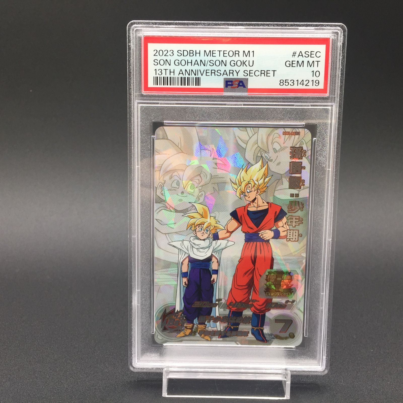 ☆13th Anniversary☆ 孫悟飯：少年期 MM1-ASEC SP スーパー