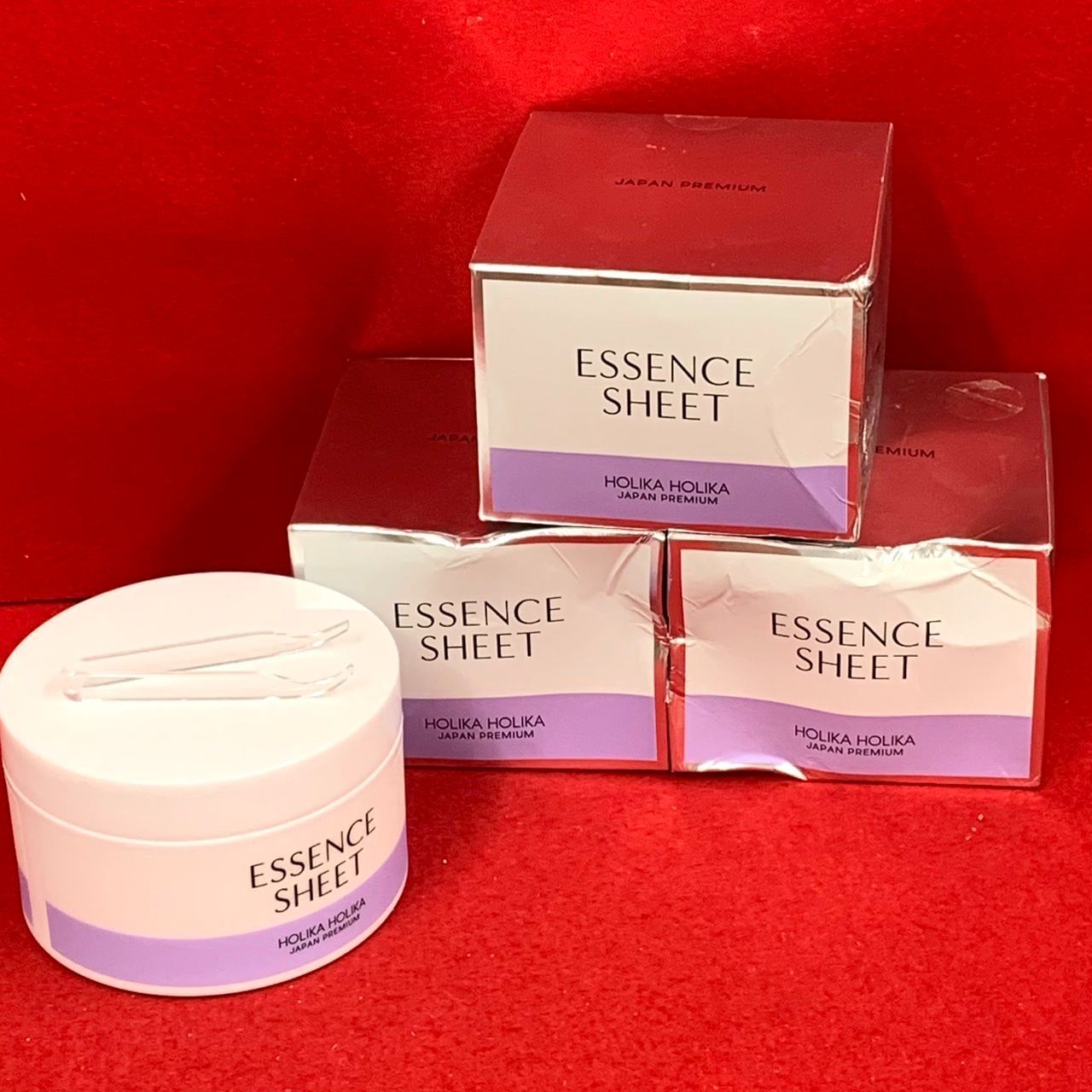 HOLIKA HOLIKA ESSENCE SHEET 80枚入り×4箱セット HOLIKA HOLIKA ESSENCE SHEET 80枚入り×4箱セット