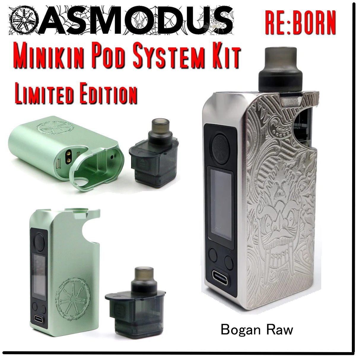 復活 Asmodus MInikin Pod ボーガンロー