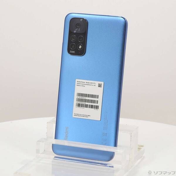 品〕 Redmi Note 11 64GB トワイライトブルー 2201117TL SIMフリー 