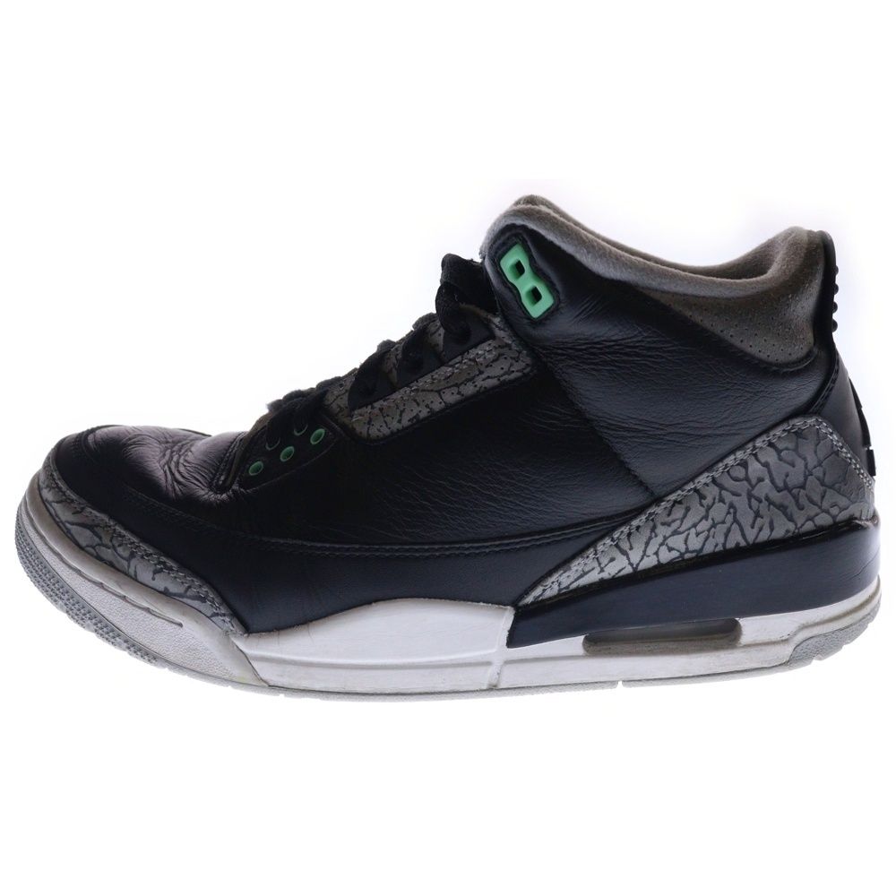 エアジョーダン3レトロ ブラック/レッド US9 JORDAN BRAND AIR JORDAN 3 RETRO OG BLACK/FIRE RED-CEMENT