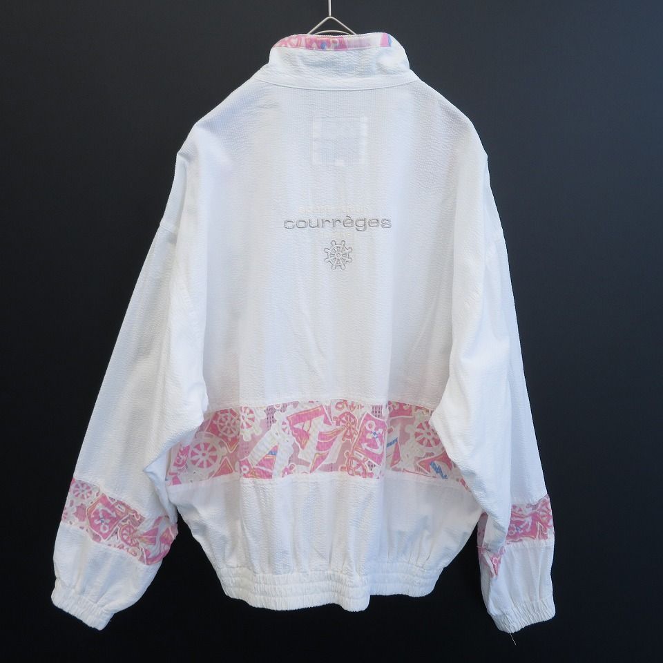 courreges クレージュ ジップアップ ブルゾン X4207 クレージュ(courrèges)｜Tracksuit Interlock Jacket