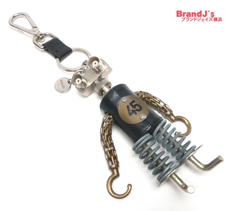 新品未使用　プラダ　ロボットチャーム PRADA 未使用品 プラダ Robot ロボット バッグチャーム キーホルダー