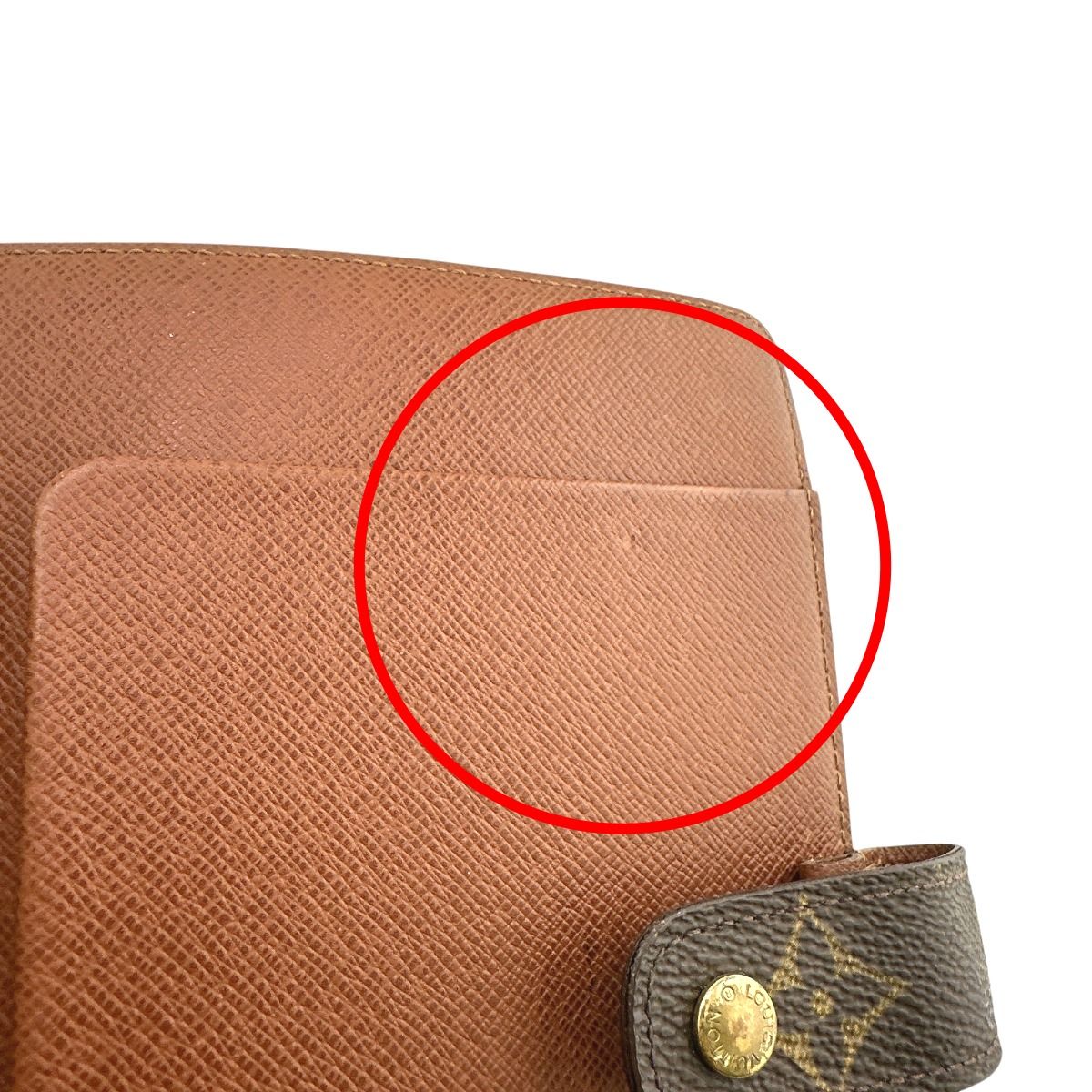 ルイヴィトン R20004 モノグラム システム手帳カバー アジェンダMM