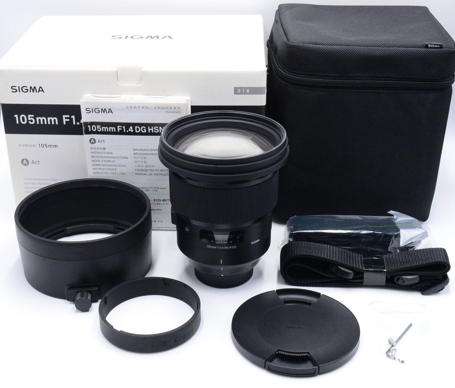 ☆極上品☆ シグマ SIGMA 単焦点中望遠レンズ 105mm F1.4 DG HSM | Art