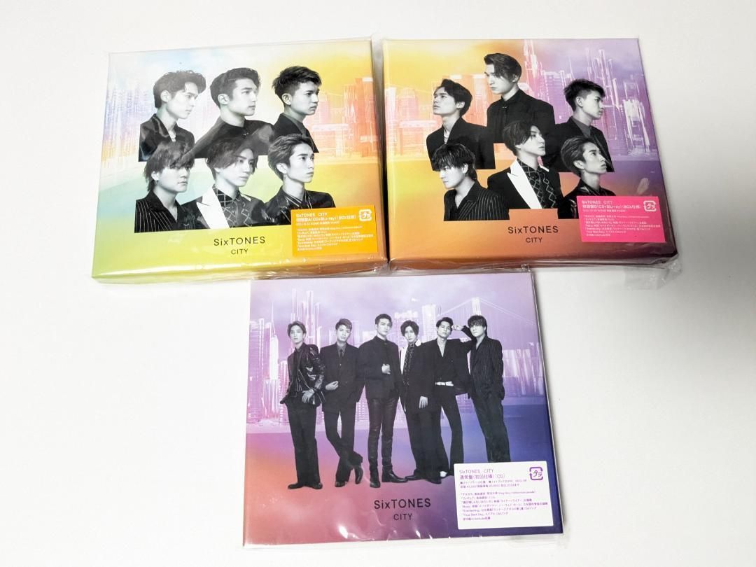 SixTONES 1st～THE VIBES アルバム 3形態 計12本セット - メルカリ