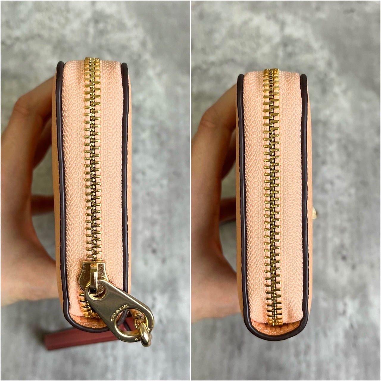 ✨良品✨ COACH コーチ 長財布 ラウンドファスナー ホースアンド 