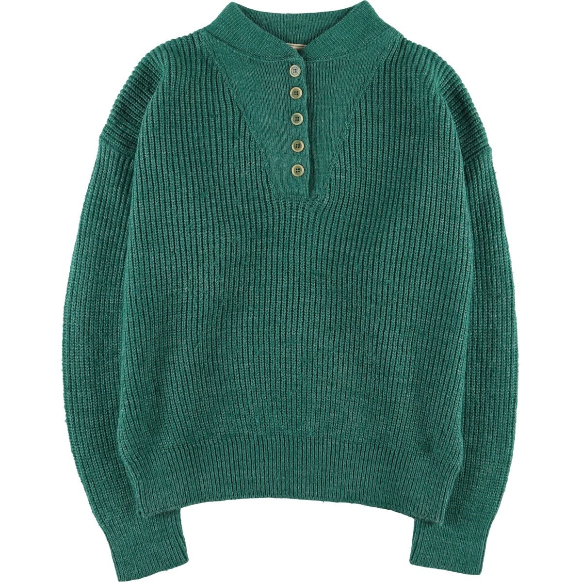 古着 80~90年代 エルエルビーン L.L.Bean ヘンリーネック アクリル 