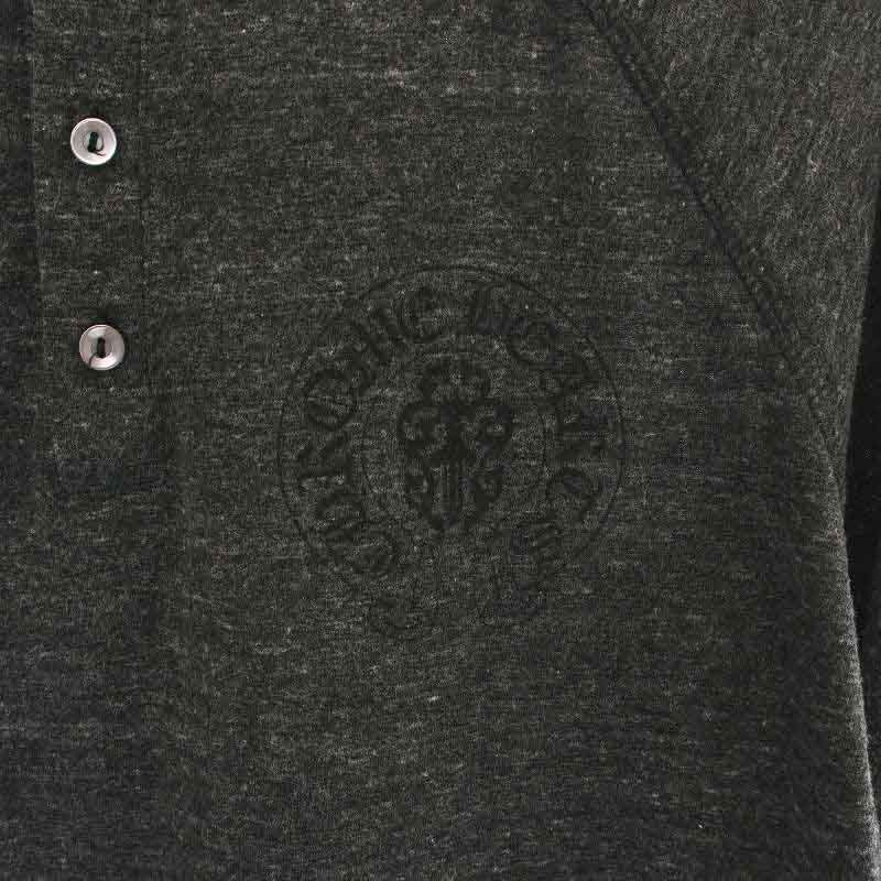 クロムハーツ CHROME HEARTS Tシャツ カットソー ヘンリーネック 