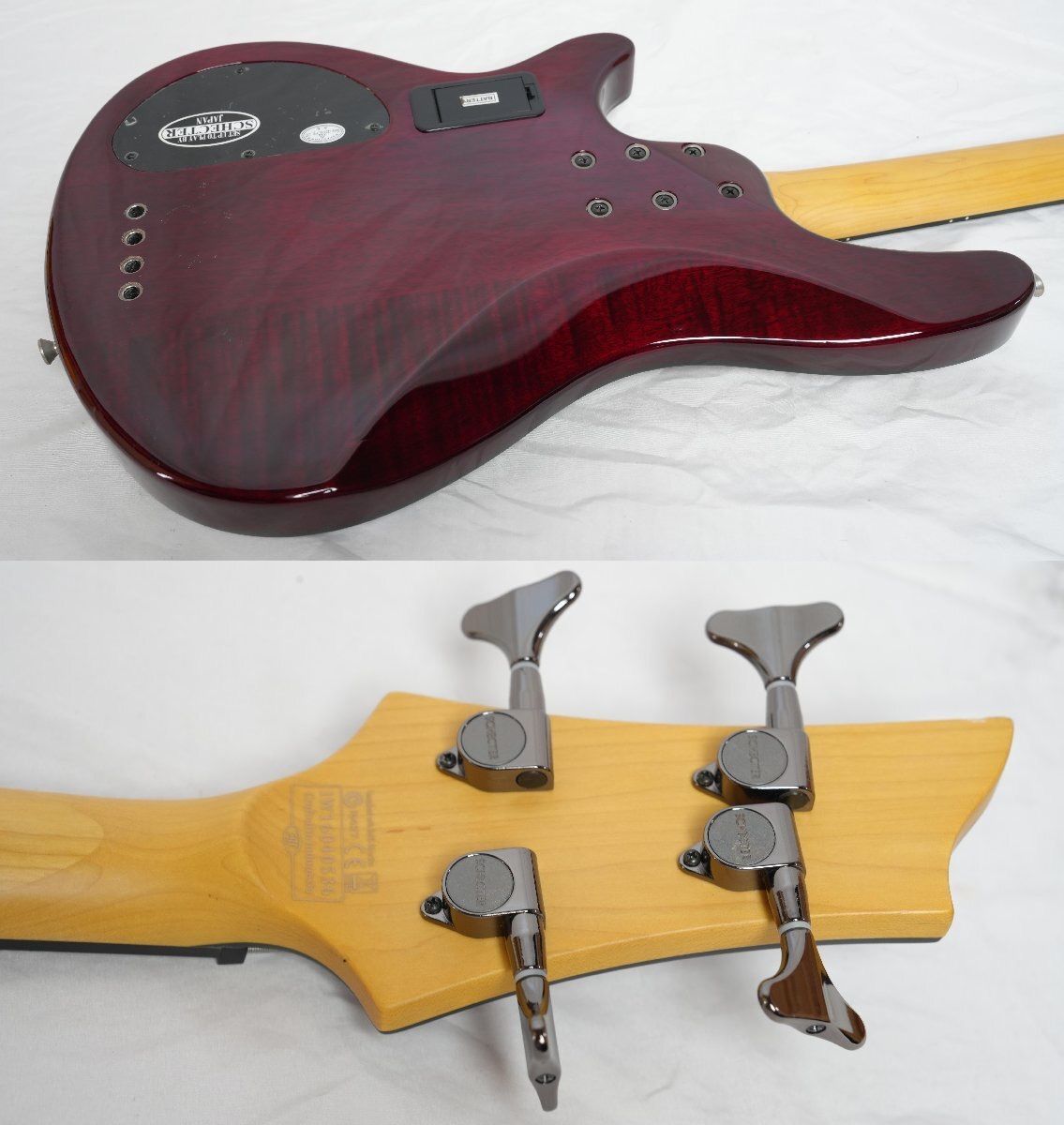 ☆Schecter☆DAMIEN ELITE-4 BCH EMGピックアップ搭載 2016年製