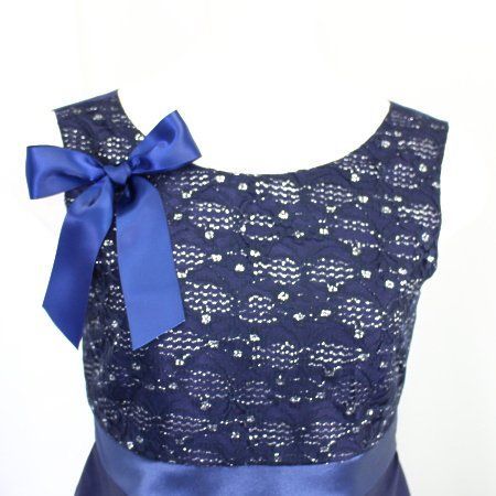 新品未使用　ゆめりすと ドレス オーロラ 150サイズ  ネイビー ゆめりすと☆オーロラv6 ネイビー 150 ：演奏会用子供ドレス