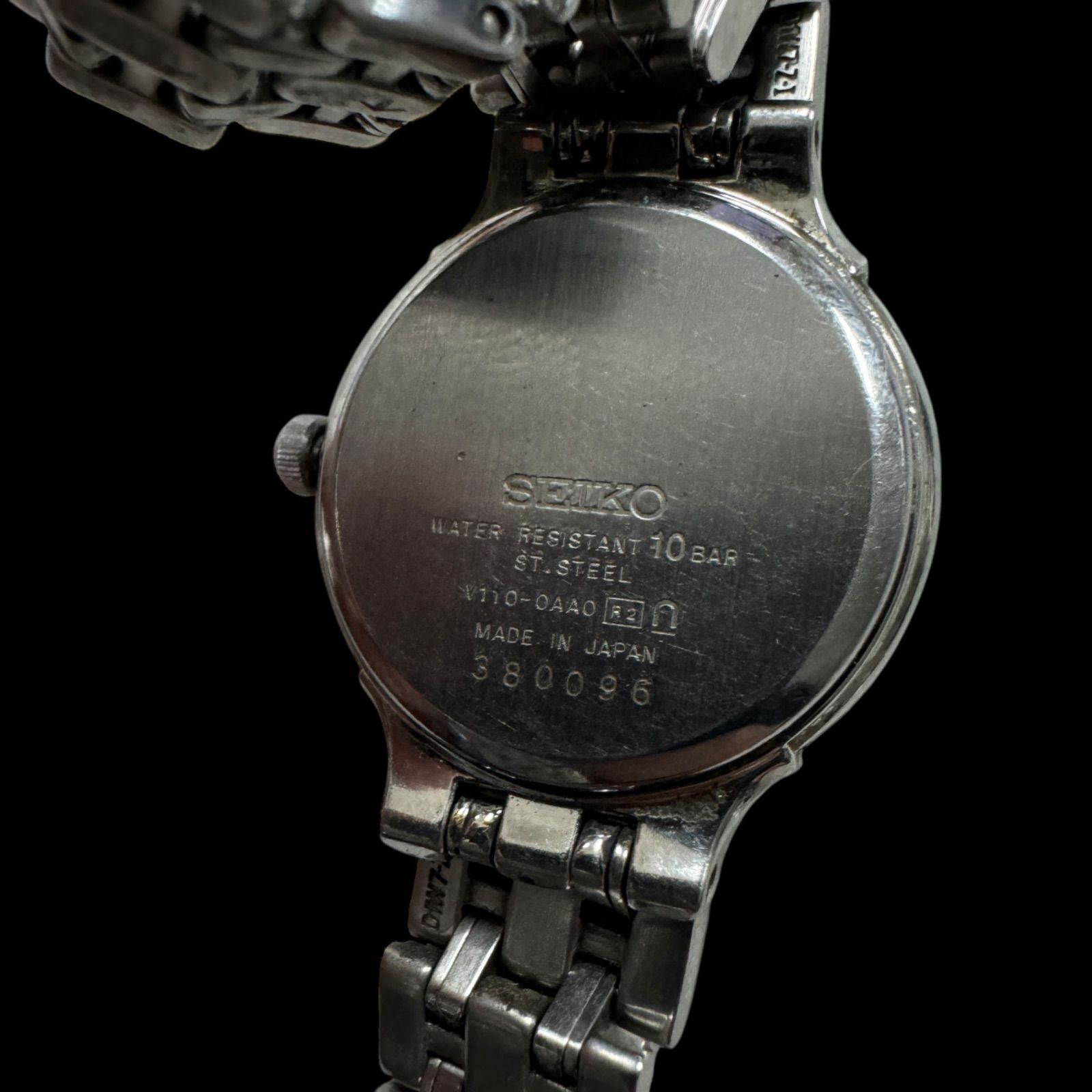 稼働 良品 SEIKO セイコー EXCELINE エクセリーヌ ソーラー レディース 