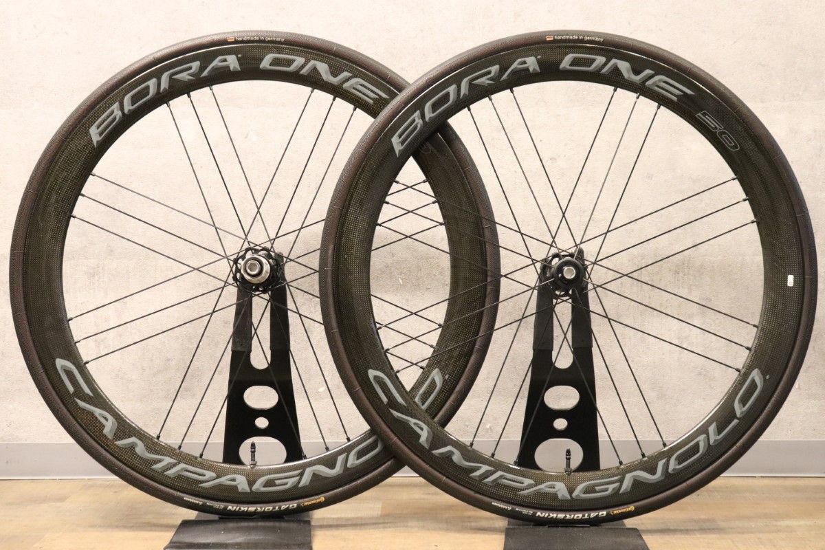 KUL778 カンパニョーロ CAMPAGNOLO BORA ONE 50 DB カーボン チューブラー シマノ 12|11S ホイールセット さいたま浦和店