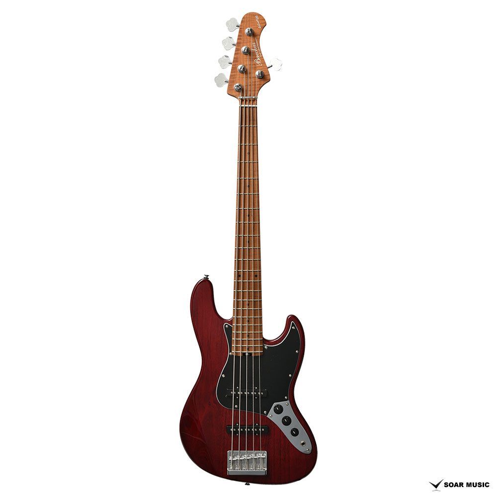 WL5-ASH/RSM STR Bacchus バッカス 5弦 エレキベース シースルーレッド 