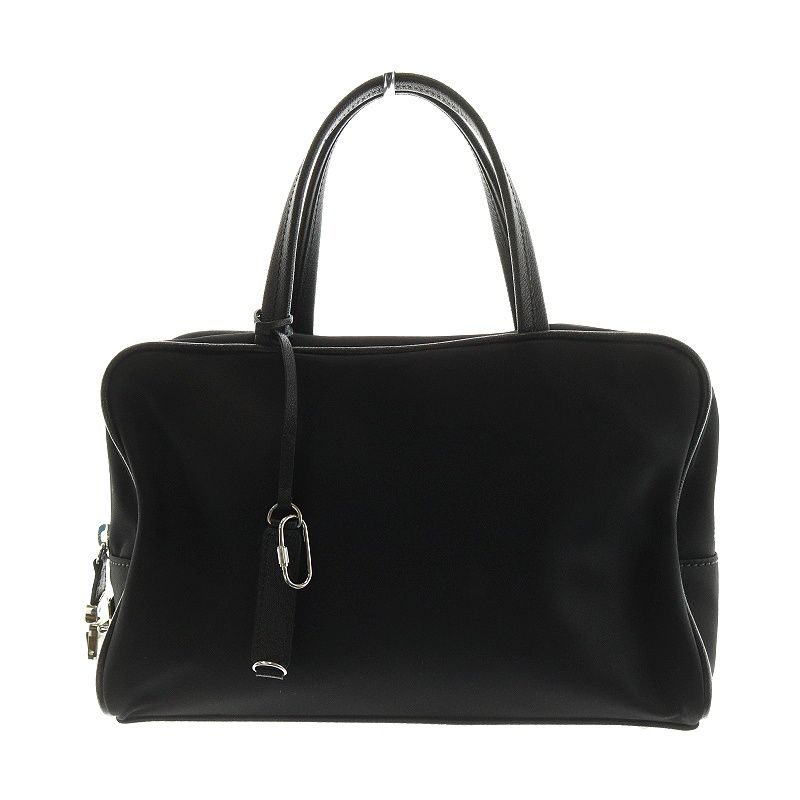 トゥティエ TOUT Y EST SAC LOQUET TOILE SMALL ハンドバッグ ナイロン