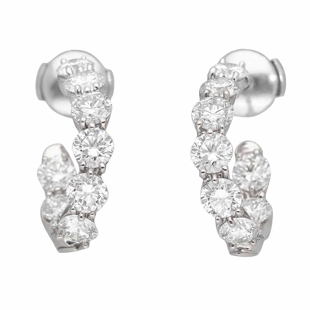 TIFFANY&Co. ティファニー インサイドアウトフープ ダイヤモンド(4.50