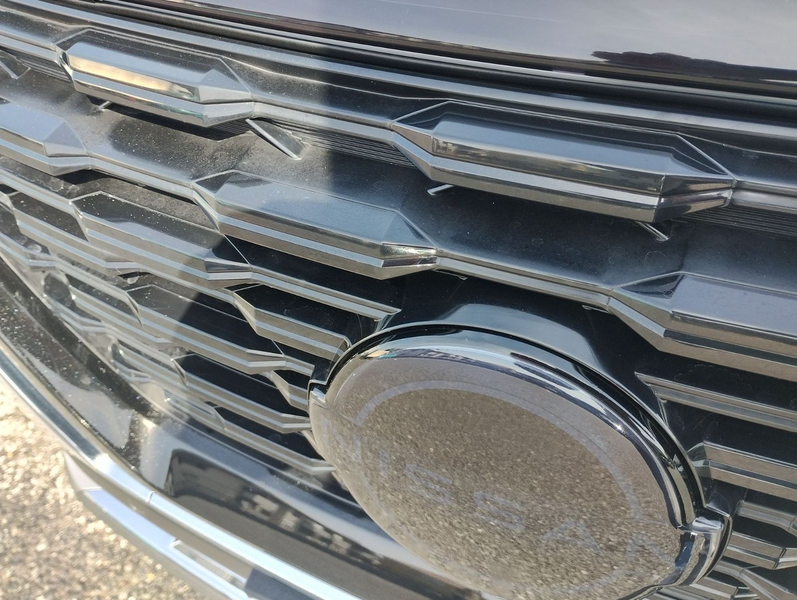 Tint+再利用Ok エンブレム スモークフィルム 新型エクストレイル T33 (スモーク20％) t33
