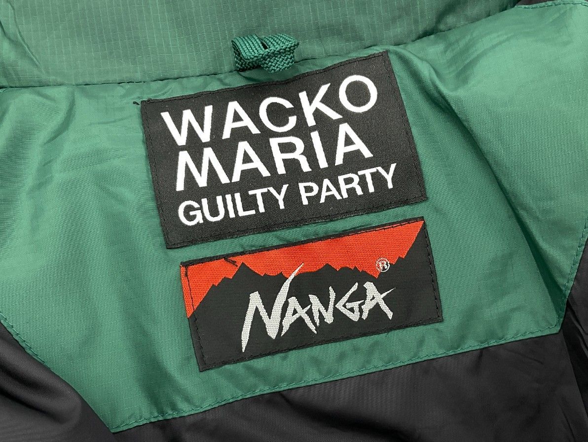 WACKO MARIA × NANGA L グリーン ワコマリア DOWN JACKET TYPE-2