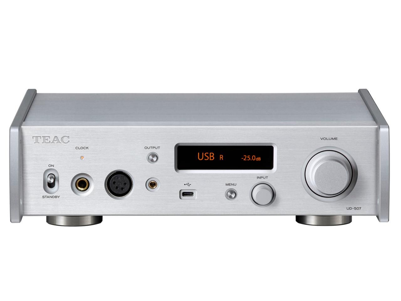 4営業日で発送 UD507S USB DAC ヘッドホンアンプ シルバー UD-507-S