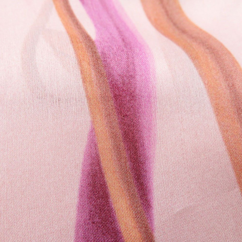 ピンク スカーフ