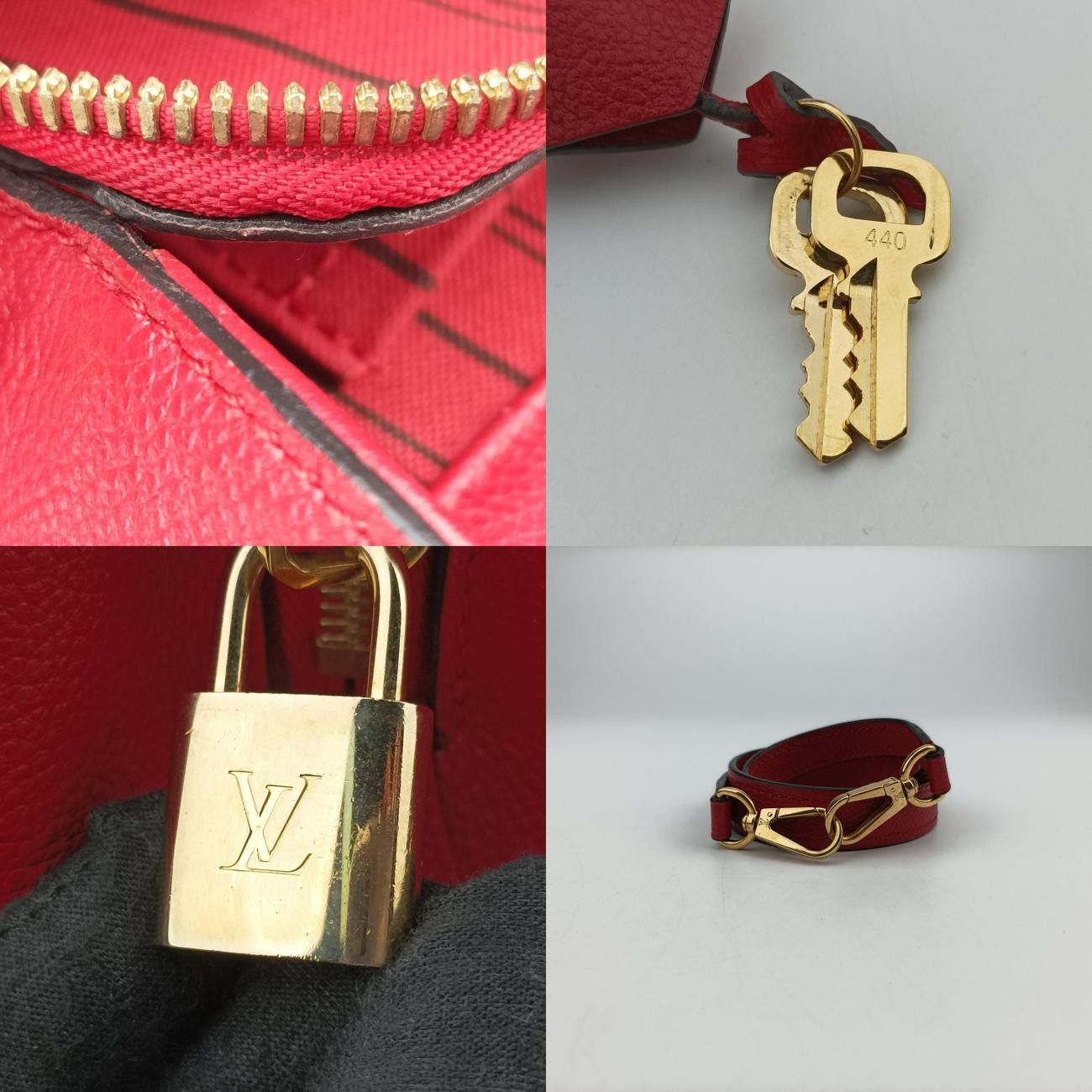 ルイヴィトンLouis VuittonモンテーニュMMスリーズモノグラム アン