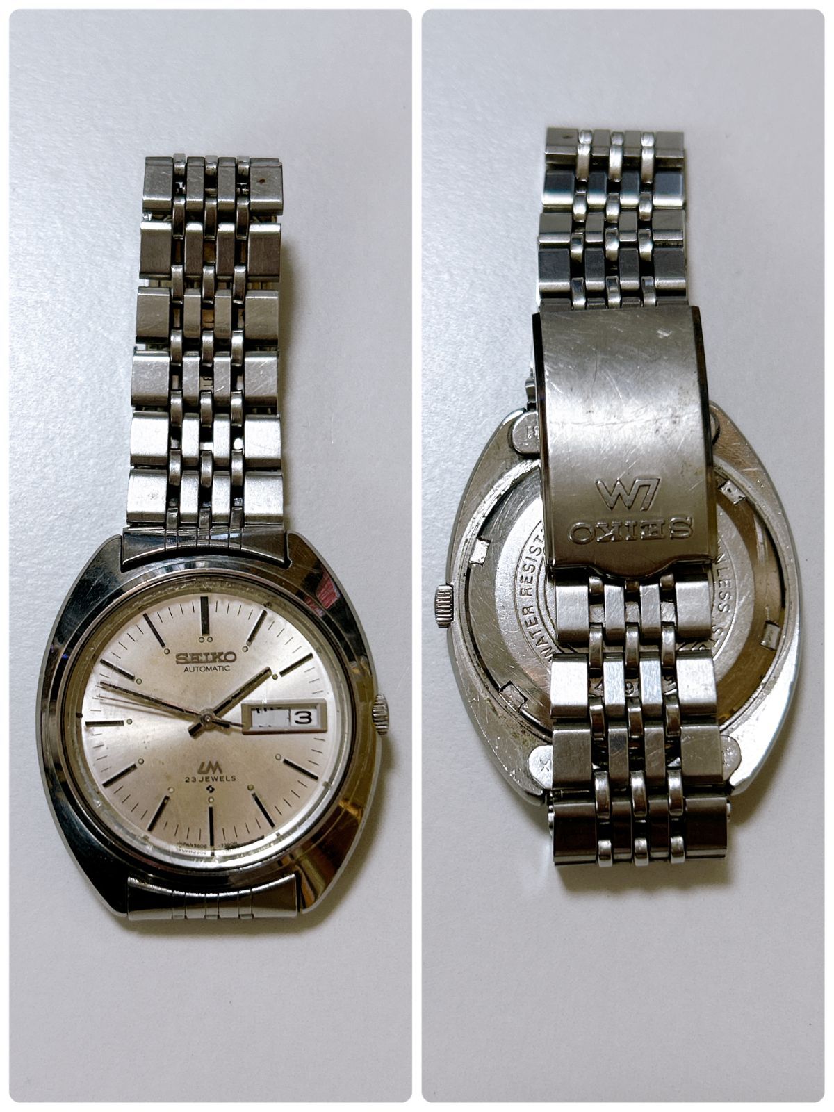 SEIKO セイコー ロードマチックLM 23石 5606-7151 自動巻 腕時計 稼働 