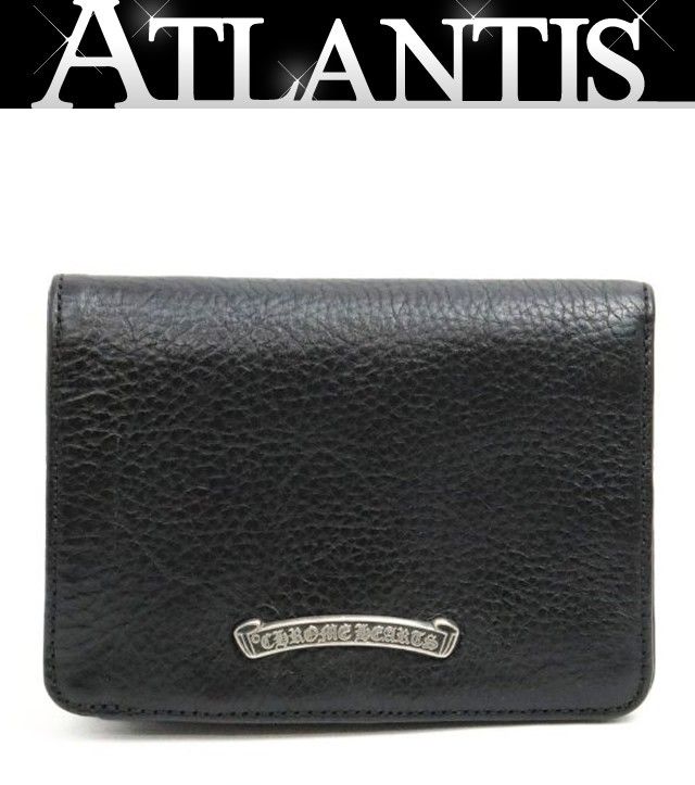 CHROME HEARTS 銀座店 クロムハーツ JOEY ジョーイウォレット 財布 メンズ レザー SV925 黒 100404